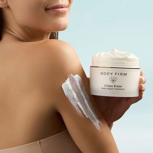 Body Care Routine for Crepey Skin Over 50
