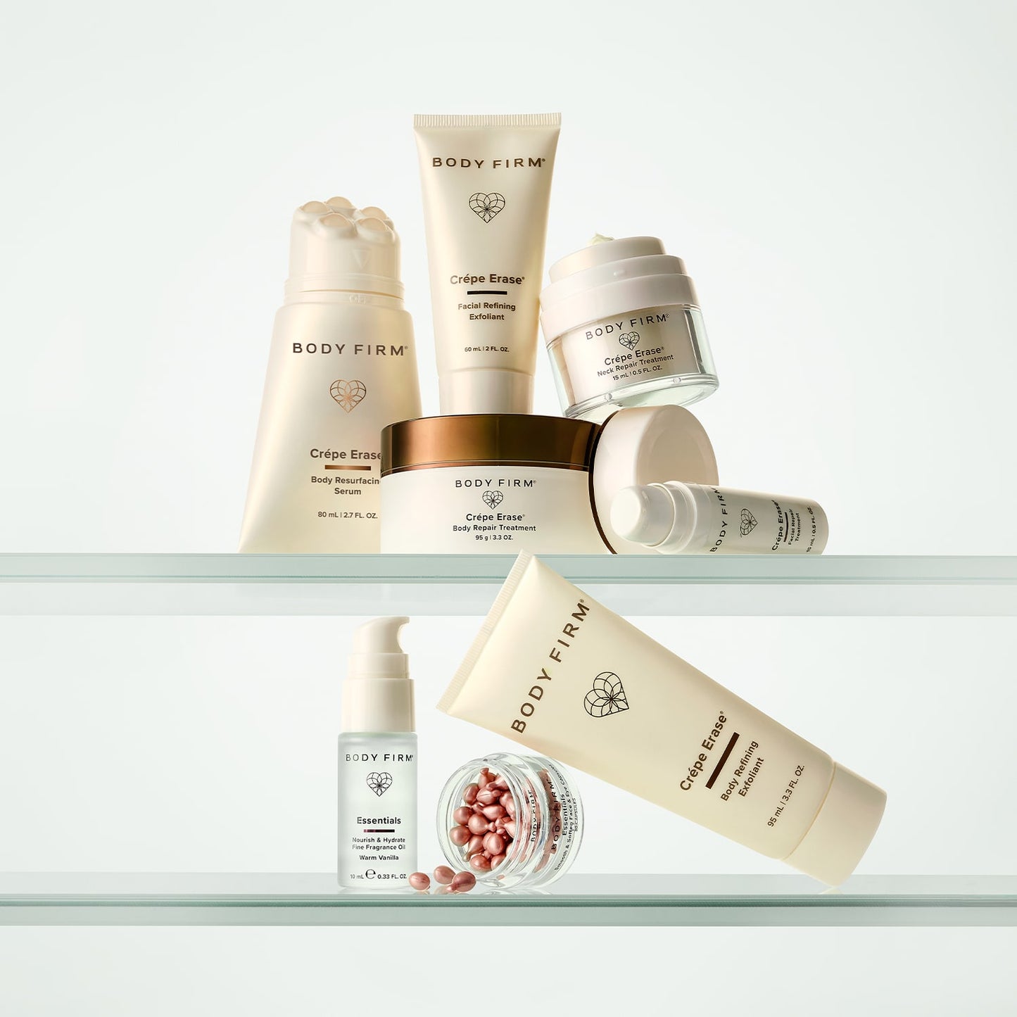 crepey skin creams & lotions